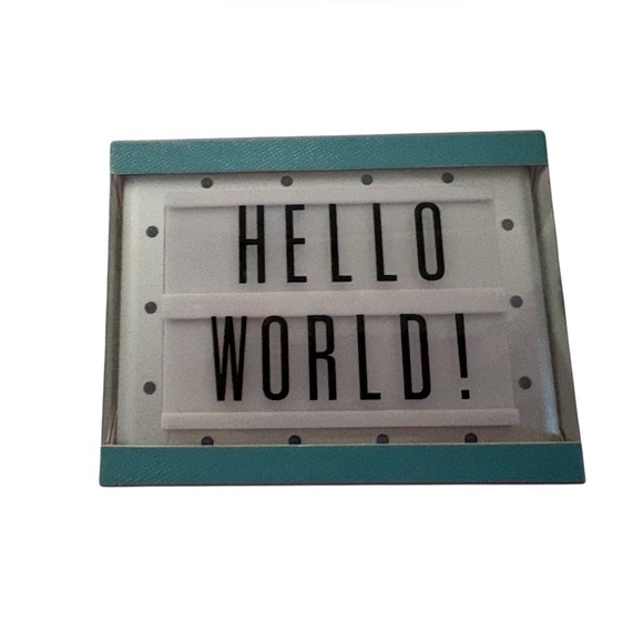 NEW Mini Lighted Marquee Sign Stocking Stuffer Gift Present Movie Fan - Picture 2 of 6